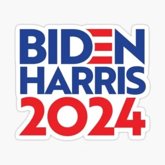 biden harris 24 sticker political presidential race