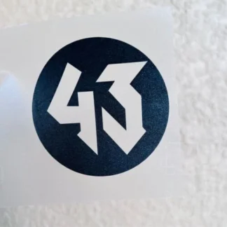 Racing Drifting Circle 43 Truck van motorcycle Vinyl Decal Sticker