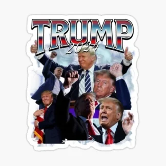 DONALD TRUMP 7/13 Attempted Assassination trump  American sticker