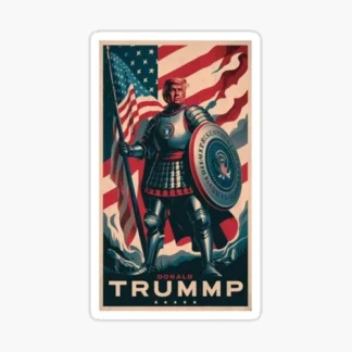 DONALD TRUMP 7/13 Attempted Assassination trump warrior   American sticker