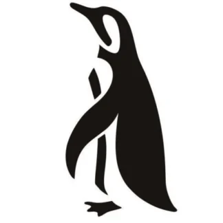 Penguin Animal Vinyl Die Cut Car truck Van laptop Decal Sticker - FREE SHIPPING