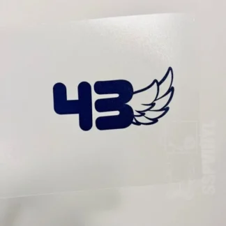 Ken Block 43 Wings Memorial Racing Drifting Vinyl Decal Sticker