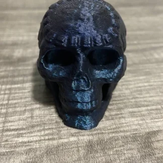 LOUD Aztec Mayan Death Whistle Skull With Lanyard Loop Made In USA DUAL COLOR