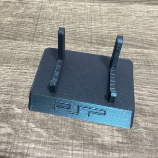 PSP Display Stand Blue 3D Printed PlayStation Portable 1000 - 3000 PS Vita