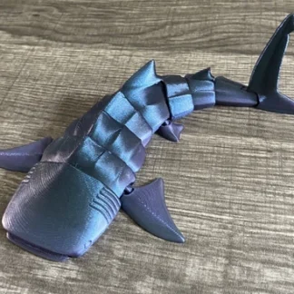 3d printed Whale Shark Animal Fish Ocean Articulated fidget Toy Kids Decoration