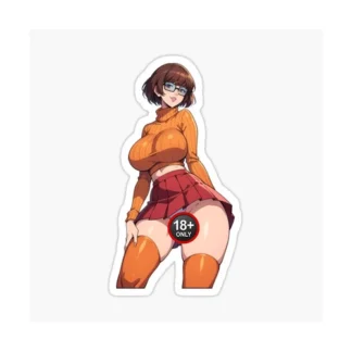 Sexy Anime Sticker Glasses Nerdy School thick Women Explicit Beautiful Gorgeous