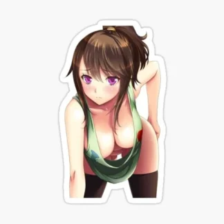 Sexy Anime Stickers  bending overGirl Women Explicit Beautiful Gorgeous