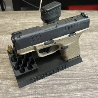 Springfield Armory Hellcat Pro Pistol Stand Triple Mag Holder 15 Rnd Ammo Holder