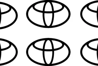 Small Toyota logo 6  Vinyl Decals Car pick your size and color