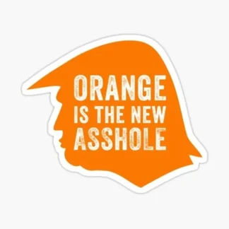 3x pack donald trump orange is the new  Funny Sticker Decal Gas Pump Oil