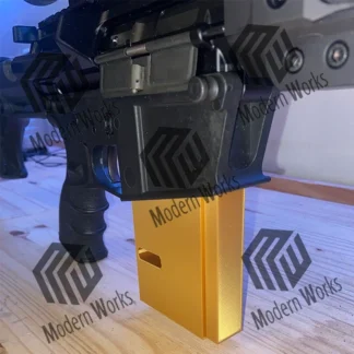 AR10 Gold Color Vise Block Lower Bench Tool Tight Fit High Density Polymer Usa