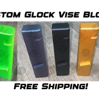 Gunsmithing Glock Vise Block 9mm Doublestack pick a custum color!