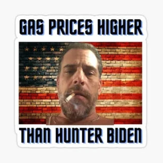 3x  pack gas prices higher than hunterBiden Harris Trump funny hilarious joke