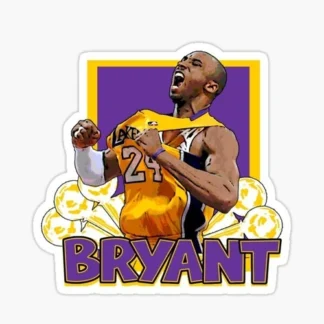 Kobe Bryant  black mamba Sticker Gloss Laminate l Waterproof  uv resistant