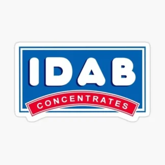 idab concentrates Laptop sticker weed skateboard car truck 420