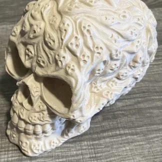 “Skull Of 1000 Souls”  DIY Halloween Painting Project Figurine  6” Long