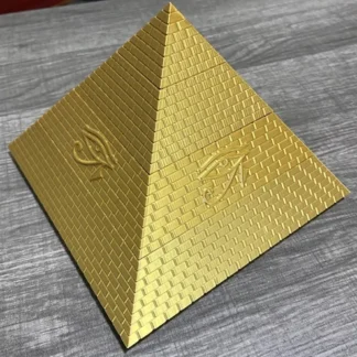 4pc Ancient Egyptian Pyramid Eye of Horus Gold Color Jewelry Box Creative