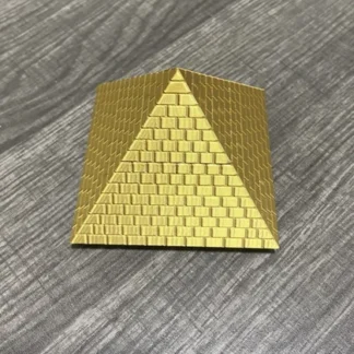 2pc Ancient Egyptian Pyramid Eye of Horus Gold Color Jewelry Box Creative