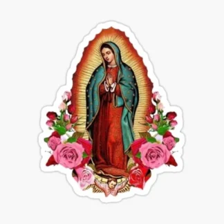 Our Lady of Guadalupe Mexican Virgin Mary Mexico Sticker waterproof