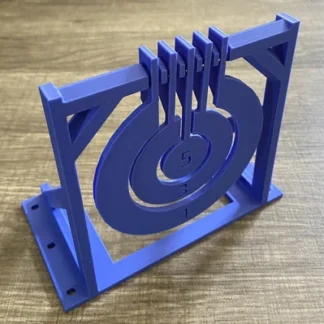 Blue Airsoft/ Nerf Spin-around Target Indoor airsoft target practice