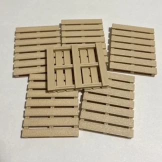 6x Pallet Simulation MINI Scale Deco. RC Truck/Military/Diorama/Garage 1:24