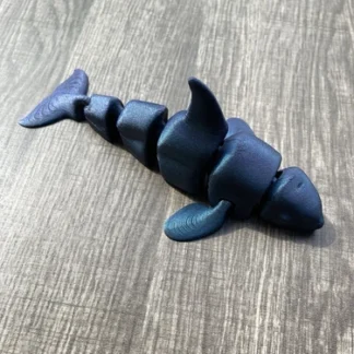 3d printed Orca Whale Animal Fish Ocean Articulated fidget Toy Kids Decoration
