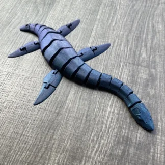 3d printed Plesiosaurus Dino Fish Ocean Articulated fidget Toy Kids Decoration