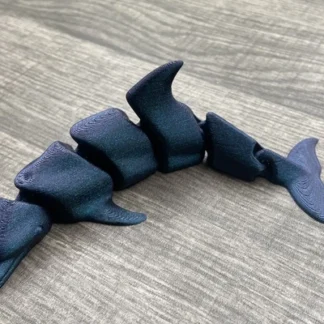 3d printed Dolphin Animal Fish Ocean Articulated fidget Toy Kids Decoration
