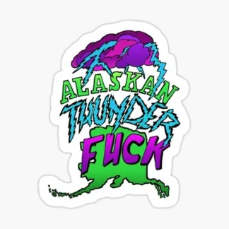 alaskan ATF strain Laptop sticker  weed skateboard  bumper car truck 420