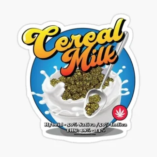 cereal milk strain Laptop sticker  weed skateboard  bumper car truck 420
