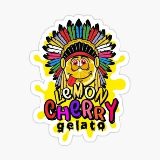 lemon cherry gelato strain Laptop sticker  weed skateboard  bumper car truck 420