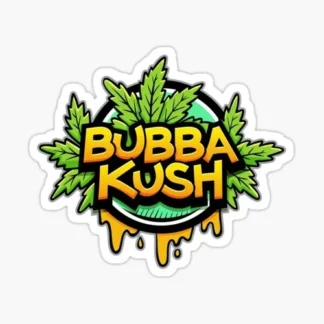 bubba kush strain Laptop sticker  weed skateboard  bumper car truck 420