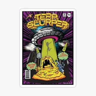 terp sluper strain Laptop sticker  weed skateboard  bumper car truck 420