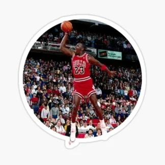 michael jordan basketball nba Sticker Gloss Laminate l Waterproof  uv resistant