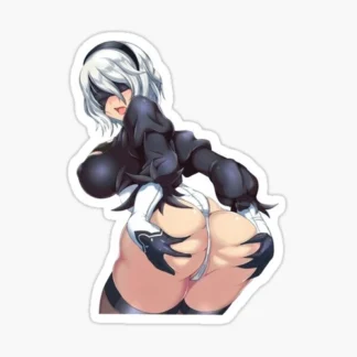 Sexy Anime Stickers black mask Women Explicit Beautiful Gorgeous