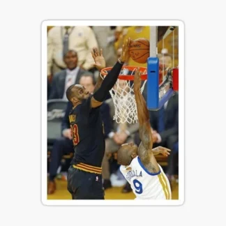 lebron james basketball nba Sticker Gloss Laminate l Waterproof  uv resistant