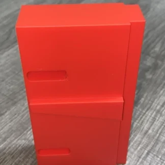 AR10 Red Color Vise Block Lower Bench Tool Tight Fit High Density Polymer Usa