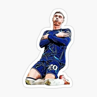 cole palmer world cup soccer Sticker Gloss l Waterproof  uv resistant football