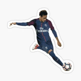 neymar paris fifa world cup soccer Sticker Waterproof  uv resistant football