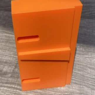 AR10 Orange Color Vise Block Lower Bench Tool Tight Fit High Density Polymer Usa