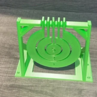 Alien  Green Airsoft/ Nerf Spin-around Target Indoor airsoft practice Mountable