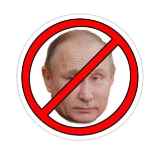 f*** putin Vladimir Putin russia trump hilarious joke sticker USA waterproof