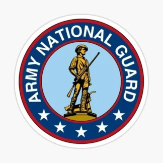 US ARMYNational Gaurd MILITARY DECAL  STICKER WATERPROOF CAR TRUCK Window Laptop