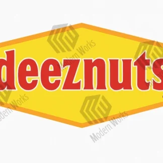 3x pack of deeznuts funny joke Laptop sticker prank skate  bumper car truck