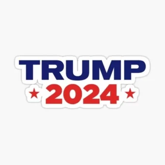 TRUMP 2024 president Sticker laptop/ tumbler / wall sticker