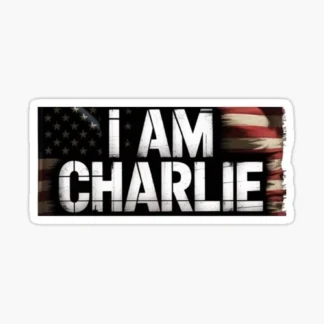 i am Charlie Kirk united states of America  Trump MAGA USA biden
