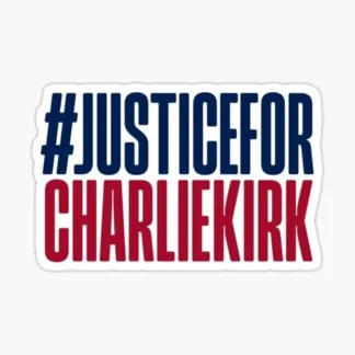 Charlie Kirk sticker united states of America  Trump MAGA USA biden