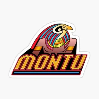 montu inverted roller coaster enthusiast sticker florida