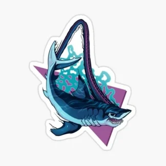 mako roller coaster enthusiast sticker