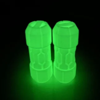 2x Outdoor Survival EDC GLOWCapsule,Seal Bottle Container Box New Conceal